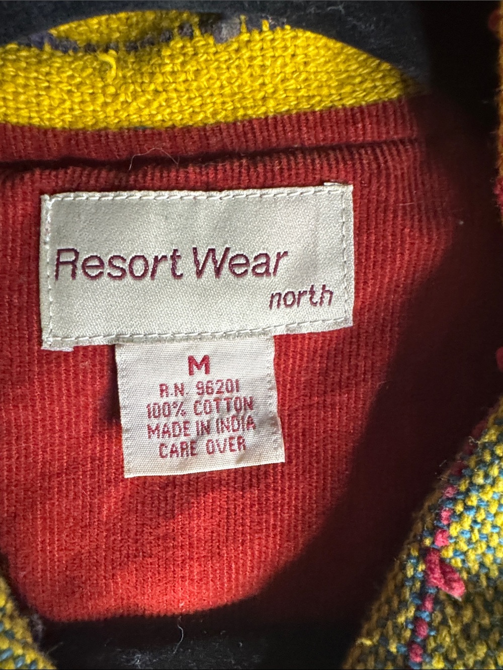 Multicolor Patchwork Button-Up Jacket - Multicolor - Picture 8 of 9